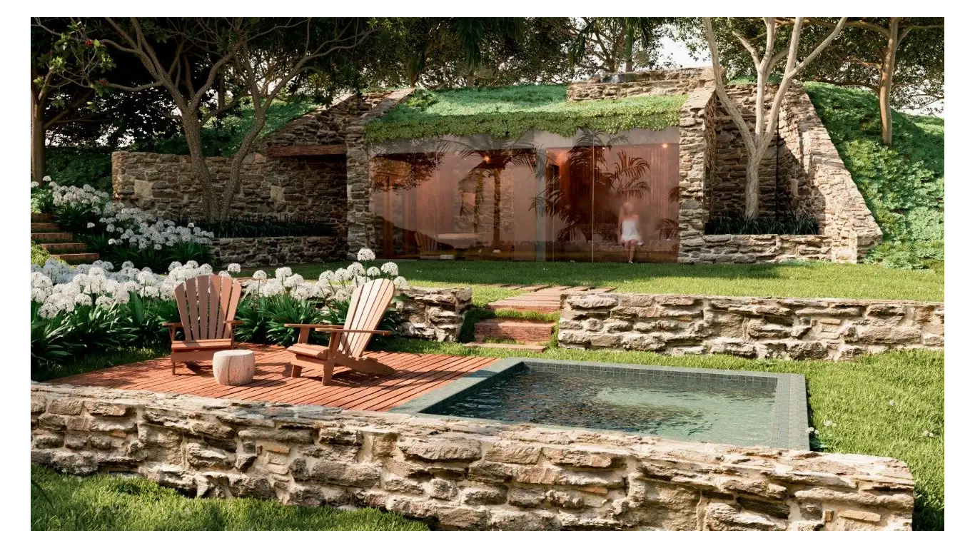 Designed to provide moments of relaxation and contemplation of a breathtaking view